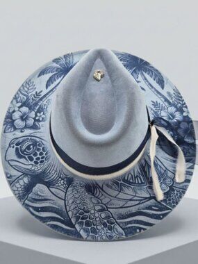 The Coastal Voyager – Custom Engraved Western Hat